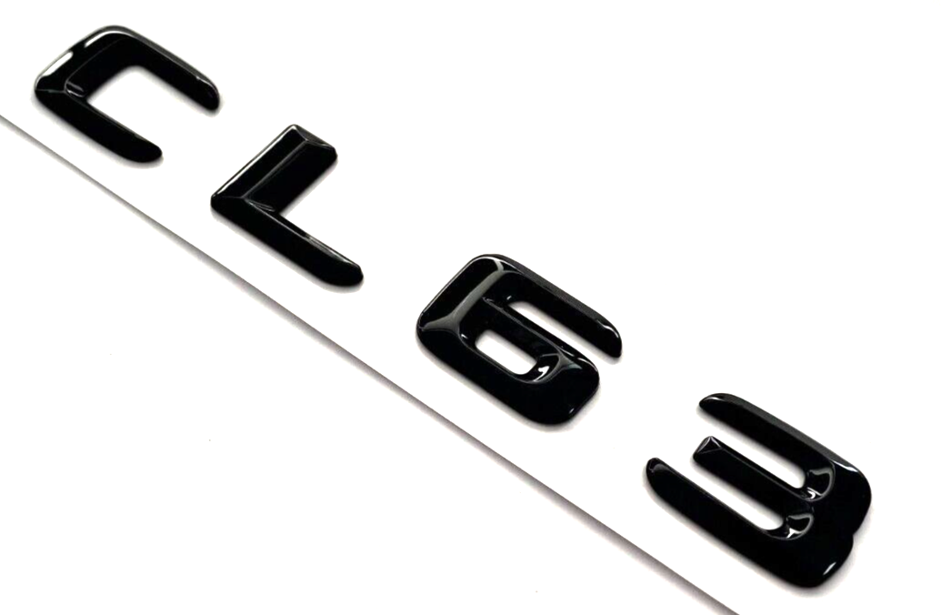 GLOSS BLACK CL63 FOR MERCEDES CL63 REAR TRUNK NAMEPLATE EMBLEM BADGE DECAL