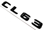 GLOSS BLACK CL63 FOR MERCEDES CL63 REAR TRUNK NAMEPLATE EMBLEM BADGE DECAL