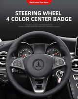 Mercedes Benz Steering Wheel Replace Badge Emblem W204 205 GLA GLC CLA A E Class