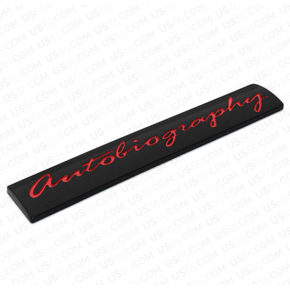 For Range Land Rover Autobiography Car Sport Tailgate Logo Emblem Badge Red SV
