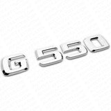 03-18 G 550 AMG Letter Emblem Trunk Logo Nameplate Badge Decorate Sport Chrome