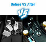 2x Seat Crevice Box Storage Cup Holder Organizer Auto Gap Pocket Stowing Accessory Car Accessory