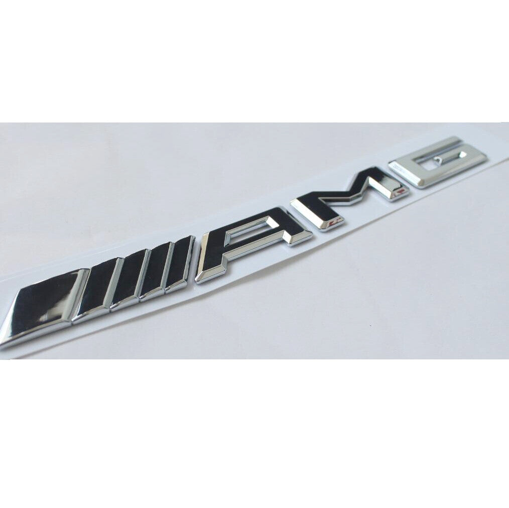 Chrome Trunk Letters Emblems for Mercedes Benz E53 AMG TURBO 4MATIC+ Symbols