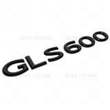 Mercedes-Maybach GLS 600 SUV AMG Emblem Liftgate Nameplate Badge Matte Black