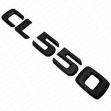 01-14 CL 550 Emblem Trunk Lid Letter Logo Nameplate Badge Decoration AMG Black