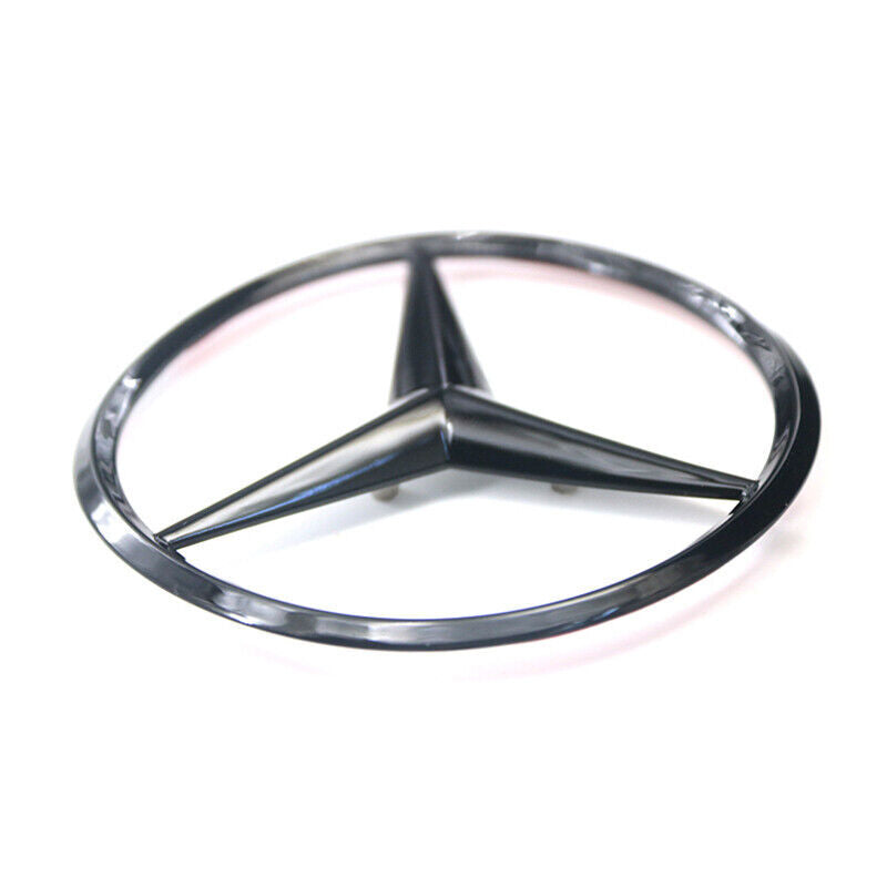 For Mercedes Benz Rear Boot Trunk Star Badge S Class W222 Black Emblem 2014-20