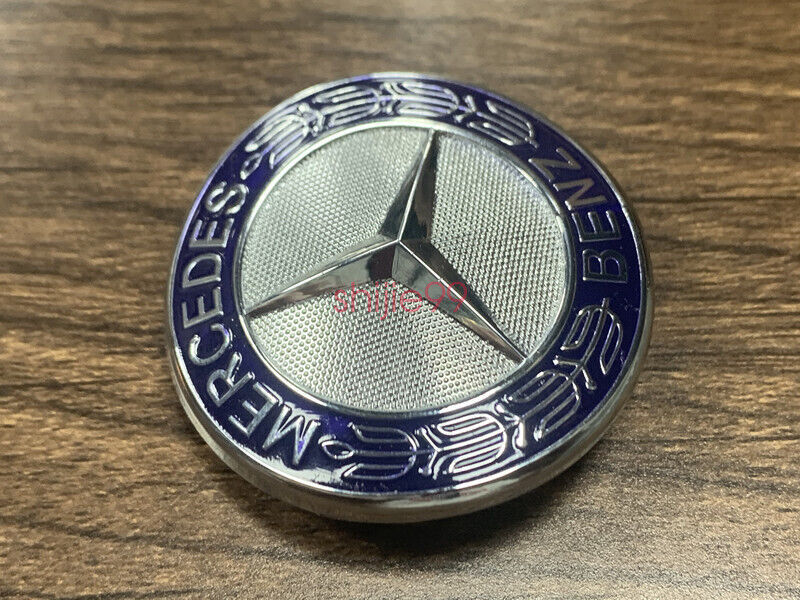 Mercedes-Benz E S-Class GENUINE Mercedes Star Emblem Badge on Grille Shell NEW