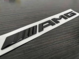 Matt Black AMG Replacement Decal Badge Sticker For Mercedes-Benz CLA 45 117