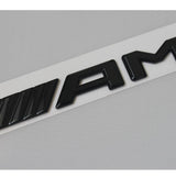 Glossy Black Trunk Letters Emblems Badges for Mercedes Benz W205 C43 AMG Symbols