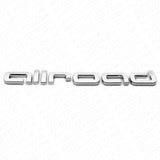 Audi Allroad Chrome Rear Letter Liftgate Badge Trunk Emblem Badge Logo Sport