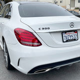 15-16 C300 Emblem Trunk Lid Letter Logo Nameplate Badge Decorate AMG Gloss Black