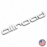 Audi Allroad Chrome Rear Letter Liftgate Badge Trunk Emblem Badge Logo Sport