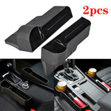 2x Seat Crevice Box Storage Cup Holder Organizer Auto Gap Pocket Stowing Accessory Car Accessory