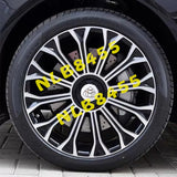 4x Maybach Gloss Black Wheel Center Hub Caps Emblem For 2020 Mercedes Benz S450