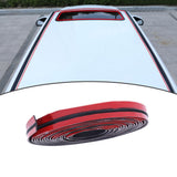 Car Accessories Windshield Roof Rubber Seal Strip Noise Insulation Stickers 2M