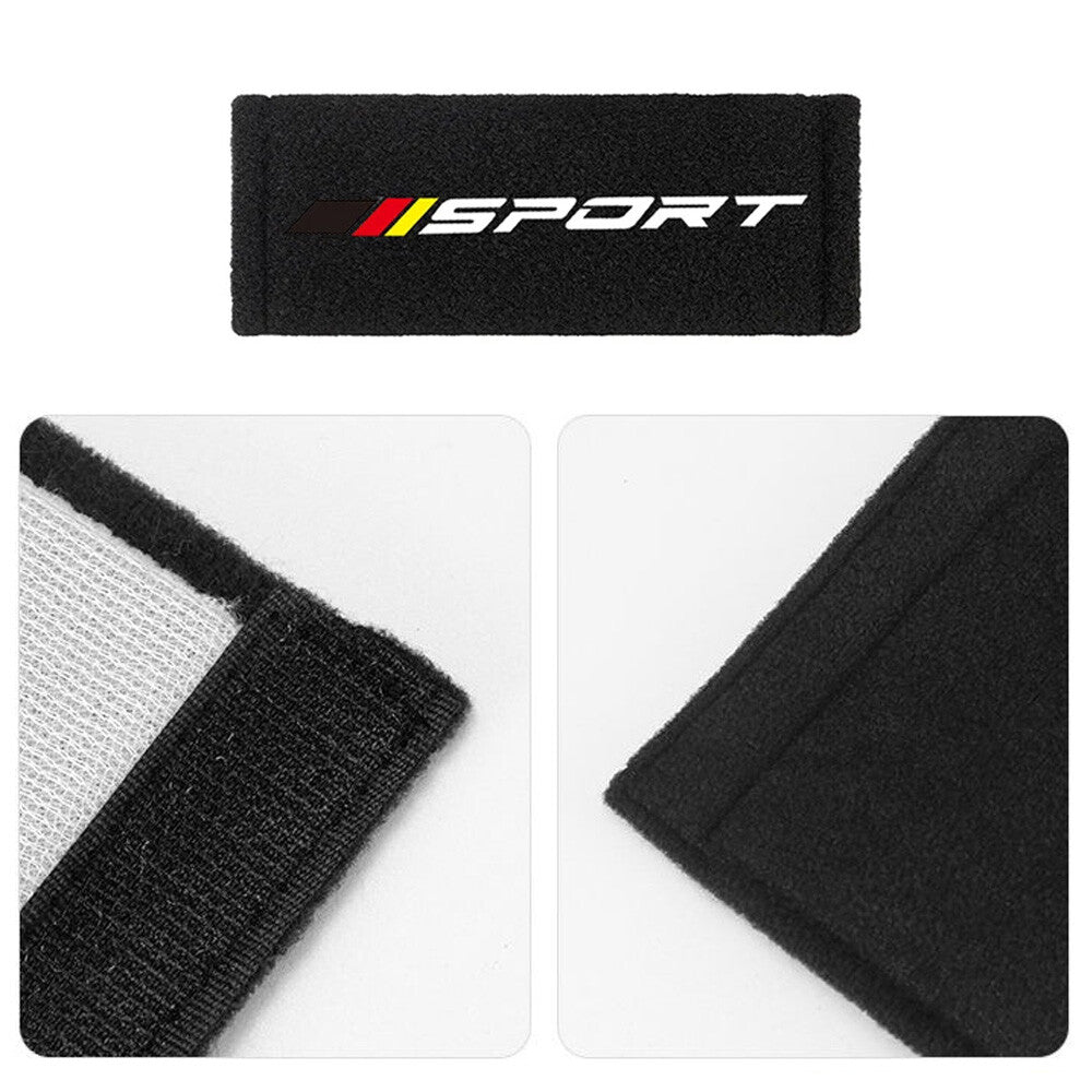 2pcs Fluff Interior Roof Door Handle Protector Armrest Cover Accessories Car Accessory