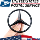 Gloss Black Mercedes S Class W223 S500 S580 S63 Rear Boot Star Badge A2238170100