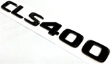 GLOSS BLACK CLS400 FOR MERCEDES REAR TRUNK EMBLEM BADGE NAMEPLATE DECAL LETTERS