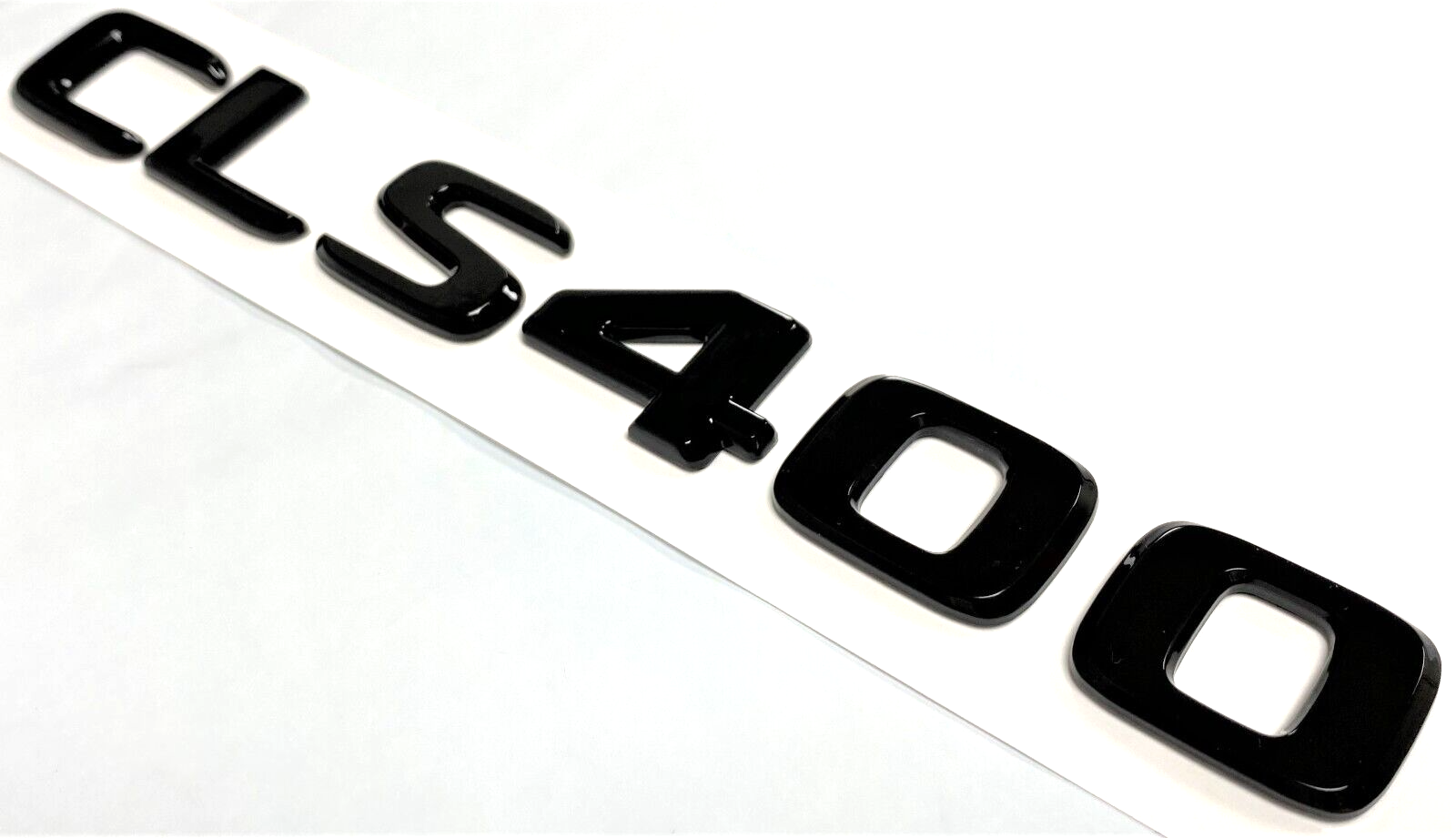 GLOSS BLACK CLS400 FOR MERCEDES REAR TRUNK EMBLEM BADGE NAMEPLATE DECAL LETTERS