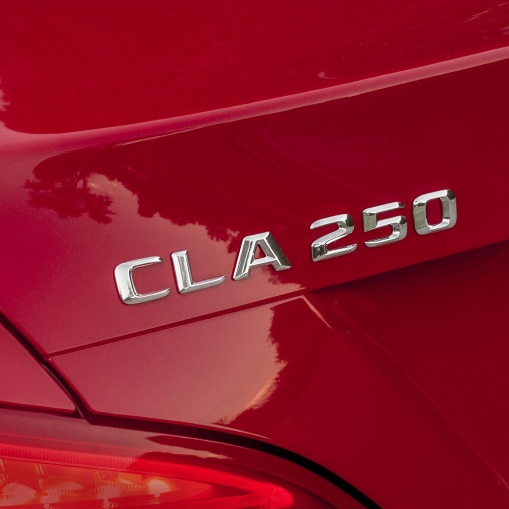 14-16 CLA 250 Emblem Trunk Lid Letter Nameplate Badge Decorate AMG OEM Chrome