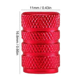 4pcs Aluminum Tire Valve Caps Tyre Valve Stem Cover Air Dust Wheel Rim Cap Tire Air Cap