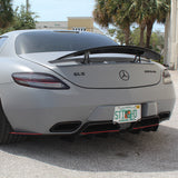 Benz SLS AMG Letter Emblem Trunk Logo Nameplate Badge Decorate Sport Gloss Black