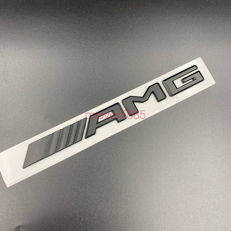 Glossy Black C63 AMG V8 BITURBO Trunk Emblem Badge Sticker For Mercedes Benz C63