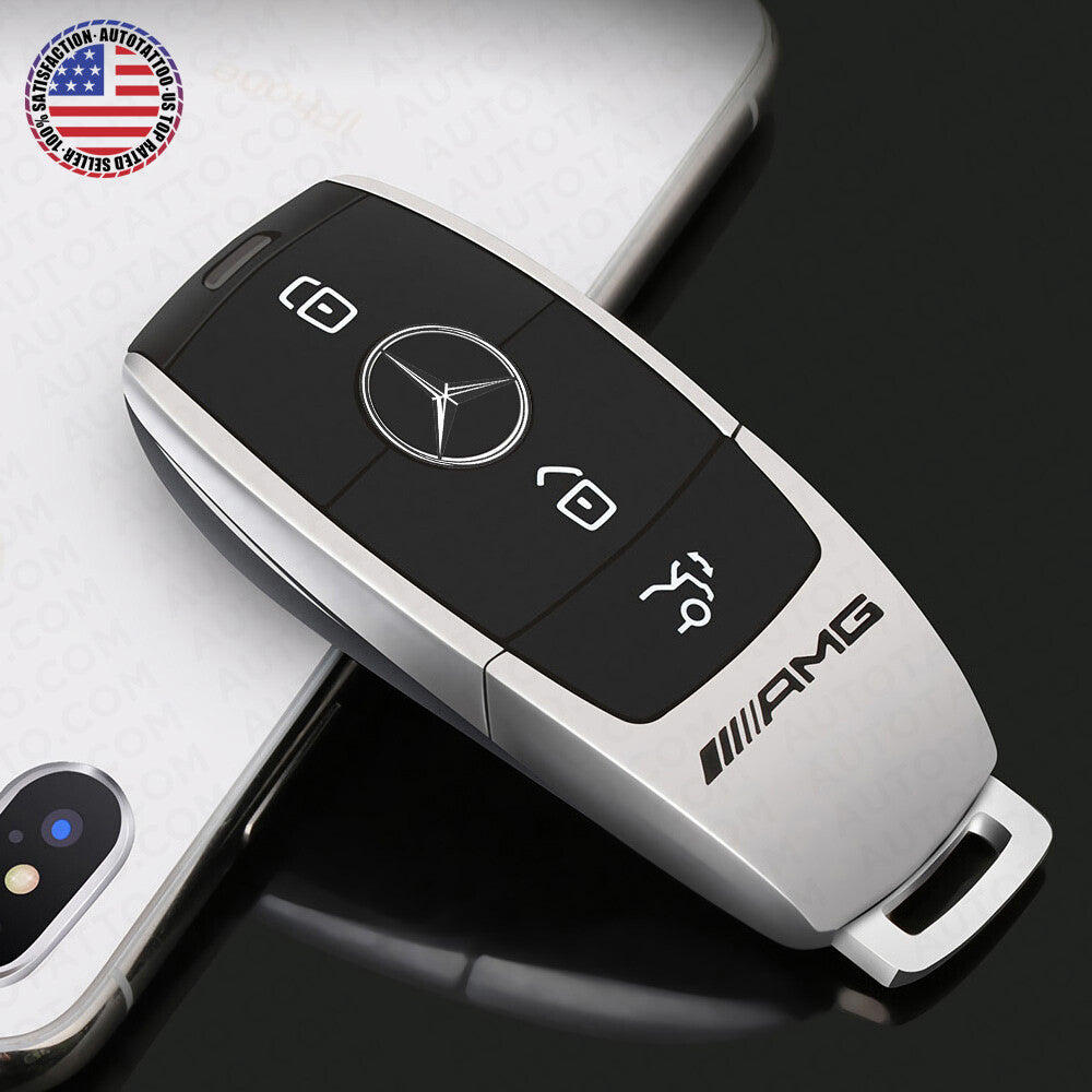 AMG Edition New Remote Key FOB Cover Holder Protect Replace For Mercedes Sport