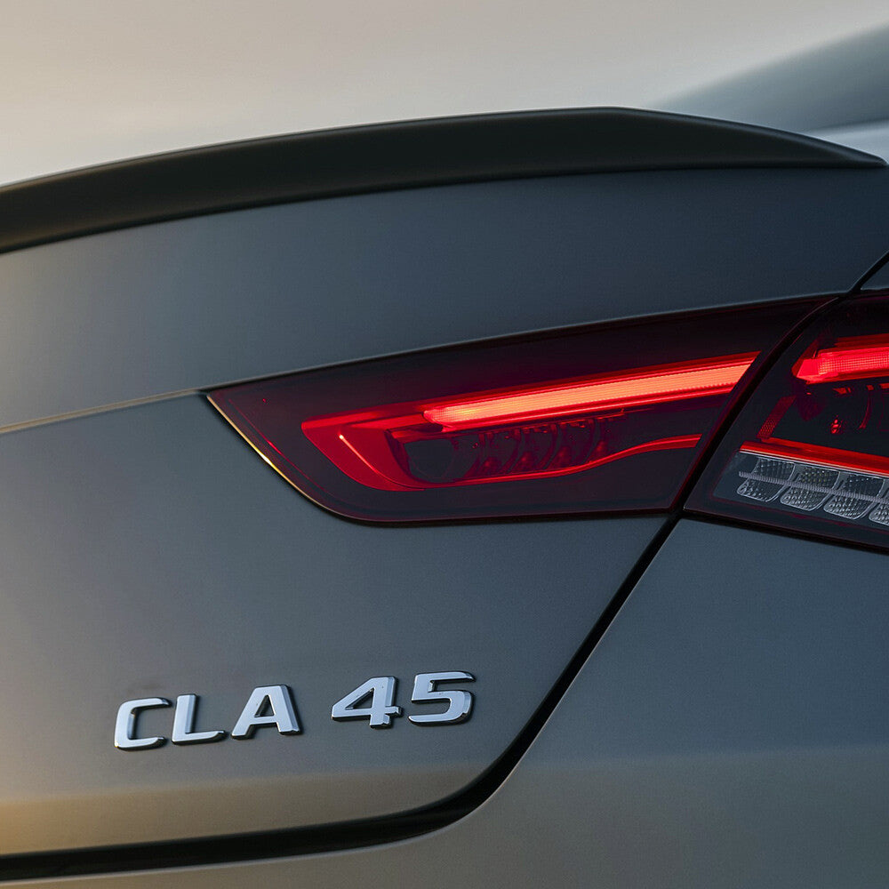CLA 45 AMG 3D Emblem Trunk Lid Letter Logo Nameplate Badge Decorate OEM Chrome