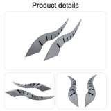 Bull Stickers 3D Design for Car Roof Dragon For Horn Modification Decoration