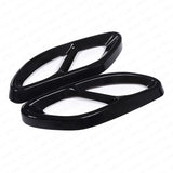 AMG Style Quad Exhaust Tips Tailpipe Cover Trim For A C E Class GLC CLA GLS GLE