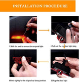 4Pcs LED Door Courtesy Projector Light For C Class W204 C300