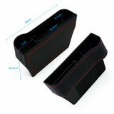 2x Seat Crevice Box Storage Cup Holder Organizer Auto Gap Pocket Stowing Accessory Car Accessory