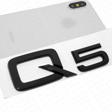 Audi Q5 Gloss Black Rear Letter Liftgate Badge Trunk Emblem Badge Logo Sport