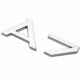 For Audi A7 OEM Chrome Rear Letter Tail Badge Trunk Emblem Badge Logo Sport