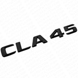 14-16 CLA 45 Emblem Trunk Lid Letter Nameplate Badge Decorate AMG Gloss Black