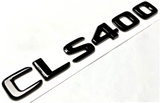 GLOSS BLACK CLS400 FOR MERCEDES REAR TRUNK EMBLEM BADGE NAMEPLATE DECAL LETTERS