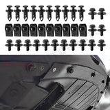 Nissan 35 Pcs Body Bolts & U-nut Clips- M6 Engine Under Cover Splash Shield