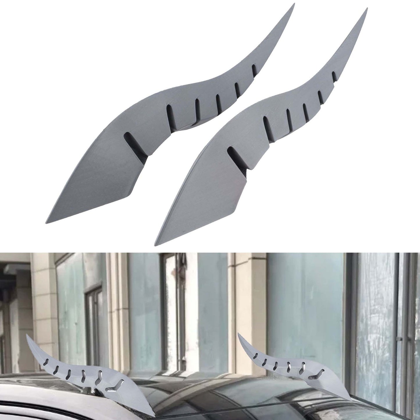 Bull Stickers 3D Design for Car Roof Dragon For Horn Modification Decoration