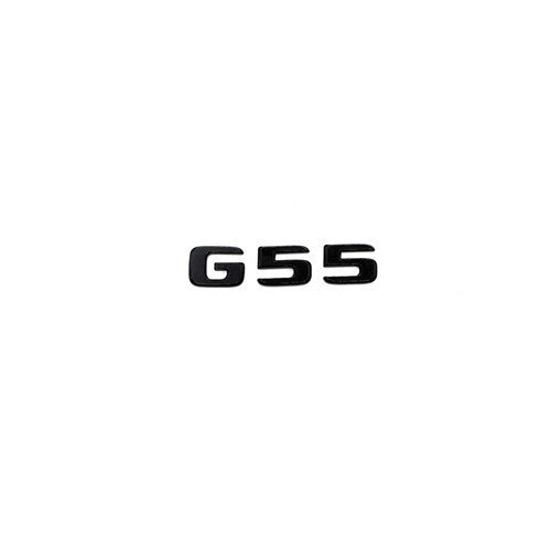 Glossy Back G55 AMG V8 KOMPRESSOR Emblem Badge Sticker Set For Mercedes Benz 463