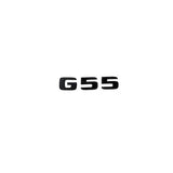 Glossy Back G55 AMG V8 KOMPRESSOR Emblem Badge Sticker Set For Mercedes Benz 463