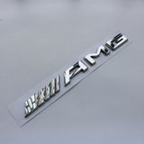 "S65 + AMG + V12 BITURBO" Letters Trunk Embl Badge Sticker for Mercedes Benz