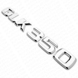 Benz GLK 350 AMG Letter Emblem Trunk Logo Nameplate Badge Decorate Sport Chrome