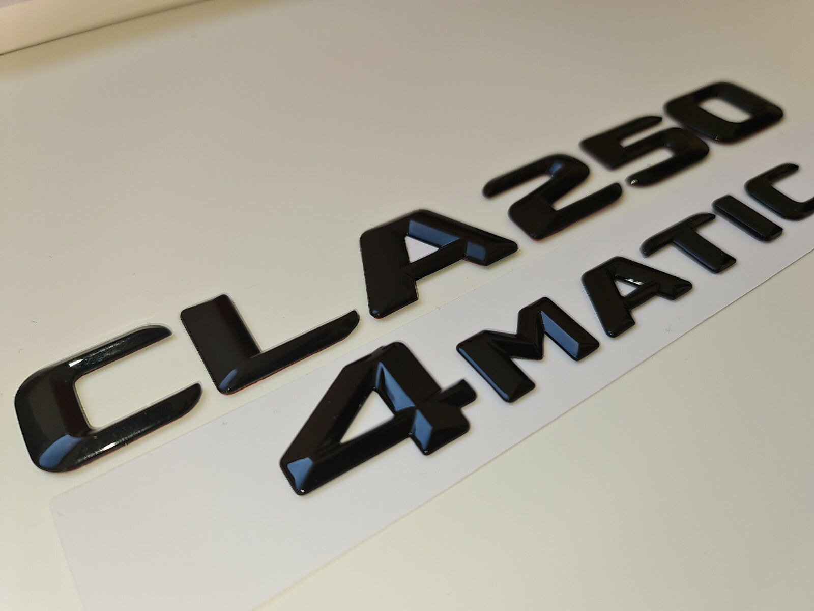 CLA250 4matic Black Letter Number Rear Boot Badge Emblem For CLA Class Mercedes