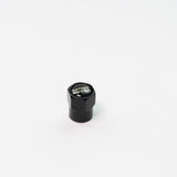 Compatible with Range Rover 4Pcs Tire Valve Stem Caps Anodized Aluminum - Black