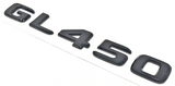 Gloss BLACK GL450 FOR MERCEDES REAR TRUNK EMBLEM BADGE NAMEPLATE DECAL LETTERS