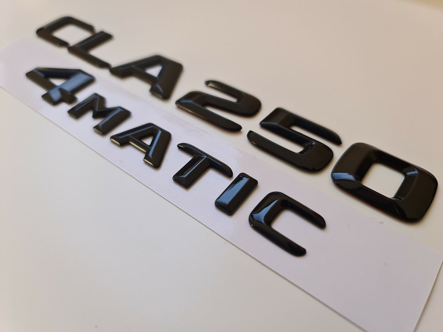 CLA250 4matic Black Letter Number Rear Boot Badge Emblem For CLA Class Mercedes