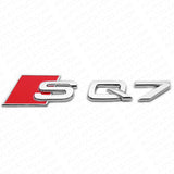 Audi SQ7 OEM Chrome Rear Letter Liftgate Nameplate Trunk Emblem Badge Sport
