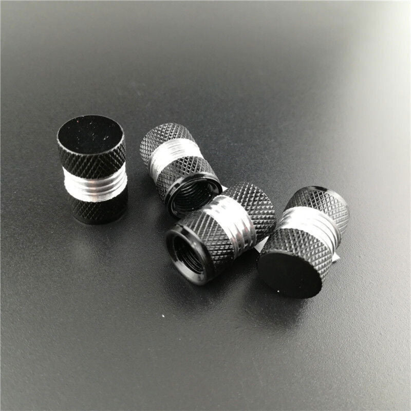 4x Car Accessories SUV Wheel Tyre Valve Stems Air Dust Cover Screw Cap Universal