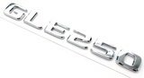 GLE250 CHROME FOR MERCEDES REAR TRUNK EMBLEM BADGE NAMEPLATE DECAL LETTERS